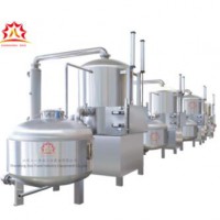 hot sale fruit and vegetable vacuum frying machine for customer