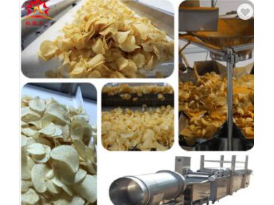 potato chips making machine fully automatic production line of potato chips