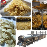 potato chips making machine fully automatic production line of potato chips