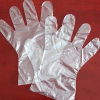 2017 new disposable plastic pe glove