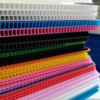 colourful Corrugated Plastic Cardboard Sheets