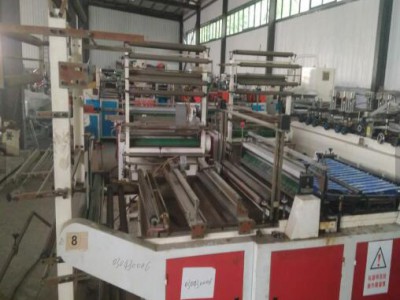 Automatic screen rotogruving film printing machine with 9 colors