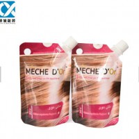 Lamination material stand up pouch with spout for juice