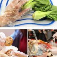 Best selling products food plastic gloves to clean fish