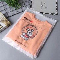 Waterproof Ziplock Bag Custom colored plastic bags with slider zipper