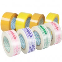 Bopp Logo Printed packing tape high quality Strong Adhesive Packing Waterproof Tape