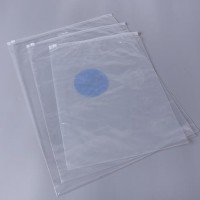 Custom printed high quality PE plastic zipper bag garment packaging bag