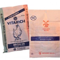 Wholesale High quality cheap animal chicken cattle feed packing bopp pp woven bags sacks