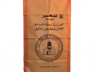 the beautiful packaging bag for wheat flour pp raffia bags popular in Somalia, Africa market