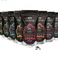 custom printing plastic tobacco seed packaging bag /black stand up pouch for seeds