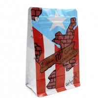 New Products Flat Bottom Aluminium Coffee Bag Packaging With Valve