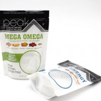 High End Food Packaging Stand Up Ziplock Pouch Bag With Window