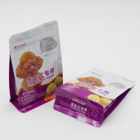 New Products Box Pouch Bag with Zipper for Dog Food Packaging
