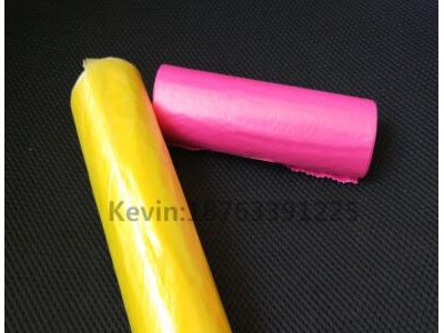 HDPE/LDPE clear plastic trash garbage bag for disposal can bin liner