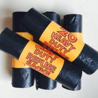 nigeria market black color refuse sacks with good quality