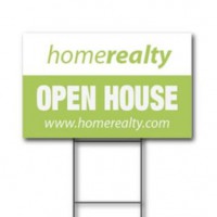 Coroplast Advertising Estate Signboard