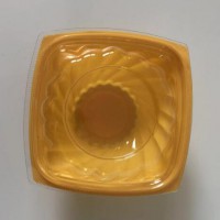 best quality plastic fruit container / clamshell packing / food packing box with clear lid