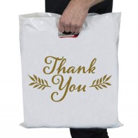 Wholesale Heat Seal Accept Custom Printing Shopping Plastic Bags With Own Logo