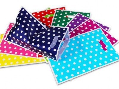 New product 10pcs plastic candy bag unicorn theme party gift bag party decor loot bag