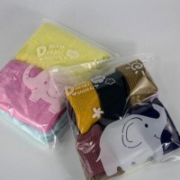 2020Custom Logo Printing Slide Matte/ Frosted Biodegradable Zipper Plastic Bag Clear Clothing