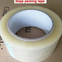 clear Acrylic Adhesive packing bopp tape/best selling cheap carton sealing bopp tape