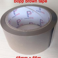 Brown Adhesive packing bopp tape with good glue