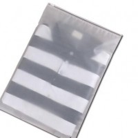 High quality slide zip lock LDPE biodegradable plastic zipper bag for garment