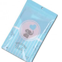 Laminated Material 3 Side Seal Stand Up Pouches With Zipper