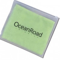 25 X 30 Biodegradable Sliding CPE Zipper Swimwear Packing Bags