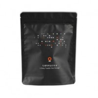 China supplier custom matte black resealable aluminum foil stand up pouches with zipper