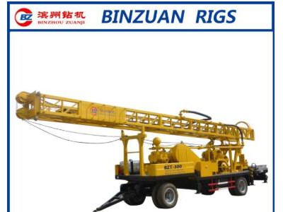 Trailer Mounted Borehole Drilling Rig