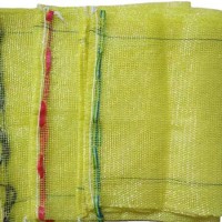 Top quality ecology drawstring mesh net bag for packaging cabbage peas