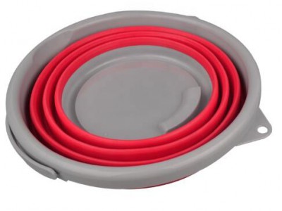 5L 10L outdoor Camping water storage foldable bucket with customized colors