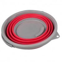 5L 10L outdoor Camping water storage foldable bucket with customized colors