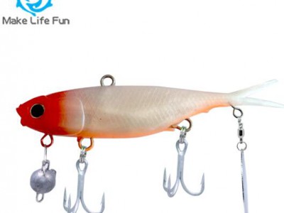 Wholesale New 115mm Fork Tail Transam Super Strength PVC Plastic Fishing Vibration