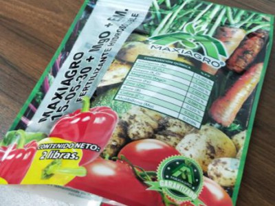 stand up laminated aluminum foil pouch